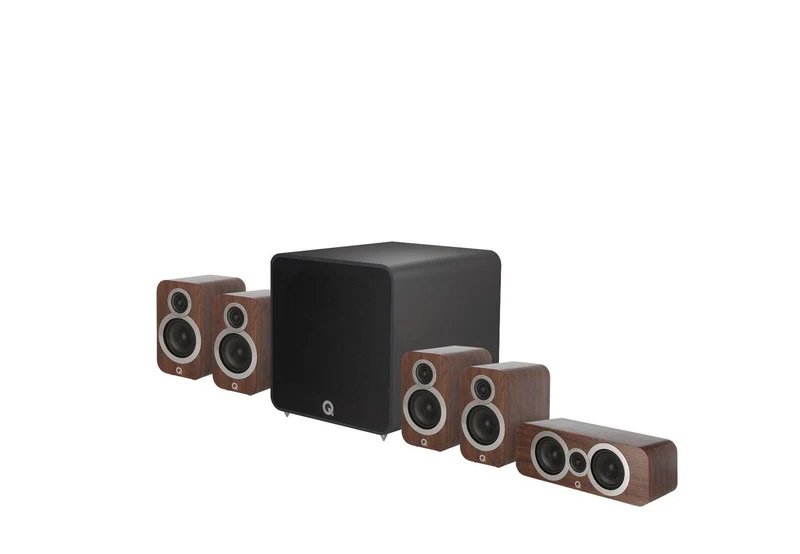 Q Acoustics Q 3010i PLUS CINEMA PACK sistema home cinema composto di 2 cp Q3010i + Q3090i Centre + QB 12 subwoofer