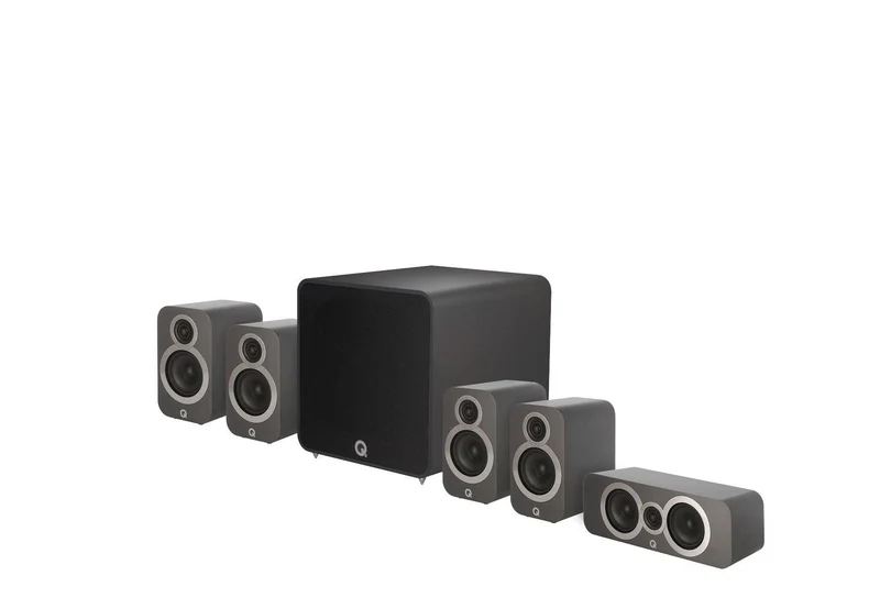 Q Acoustics Q 3010i PLUS CINEMA PACK sistema home cinema composto di 2 cp Q3010i + Q3090i Centre + QB 12 subwoofer