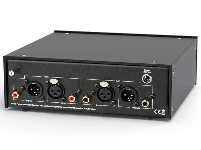 Pro-ject PHONO BOX RS2 Stadio PHONO MM/MC. Circuitazione dual mono completamente bilanciata. Componentistica selezionata e completamente a discreti