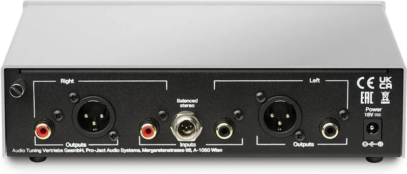 Pro-ject PHONO BOX S3 B Phono Box stadio fono bilanciato S3 per testine MM e MC