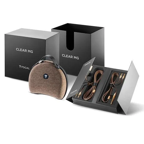 Focal CLEAR MG Cuffia stereo Hi-End aperta, con cupola a forma di 'M' Magnesium da 40mm. Made in France