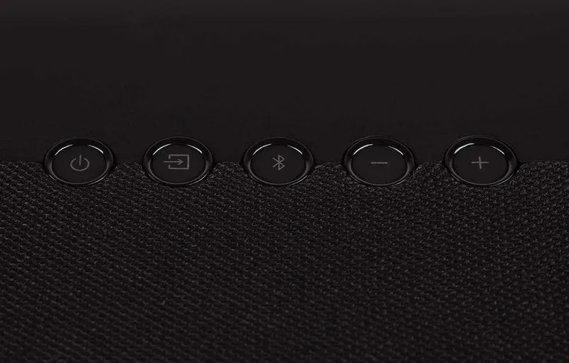 Denon DHT-S216 Soundbar all-in-one con audio 3D DTS Virtual:X per bassi migliori e dialoghi cristallini con la TV e film