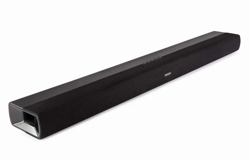 Denon DHT-S216 Soundbar all-in-one con audio 3D DTS Virtual:X per bassi migliori e dialoghi cristallini con la TV e film
