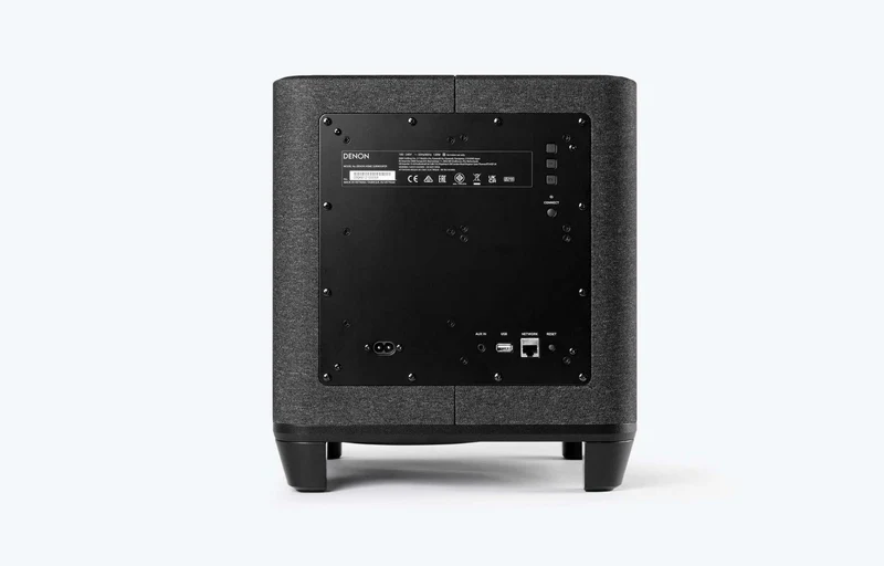 Denon HOME SUB Subwoofer wireless con HEOS Built-in, Bassreflex (down-firing)