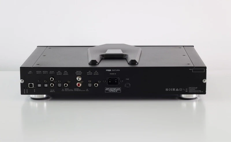 REGA Saturn R MK3 lettore CD e DAC di riferimento 24bit-192kHz - due ingressi ottici, due ingressi Coassiali, un'uscita USB
