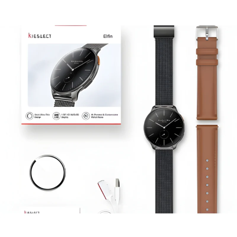 Kieslect Smartwatch Lady Watch Elfin + Gratis Audífonos Inalámbricos TWS Ora Earring Pods