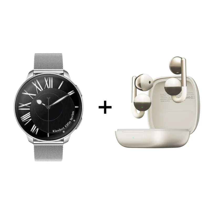 Kieslect Smartwatch Lady Watch Elfin + Gratis Audífonos Inalámbricos TWS Ora Earring Pods