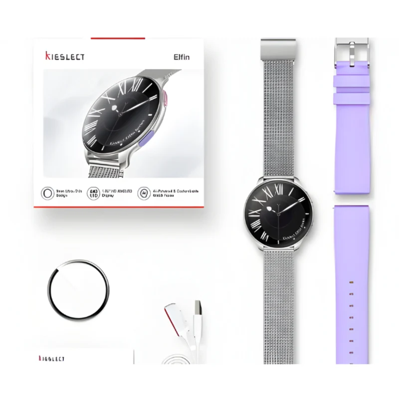 Kieslect Smartwatch Lady Watch Elfin + Gratis Audífonos Inalámbricos TWS Ora Earring Pods