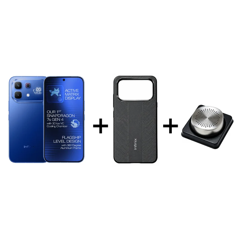 Infinix Teléfono Celular Note 60 Pro, 256 GB + Gratis Estuche Magnético para Infinix Note 60 Series + Bocina Portátil