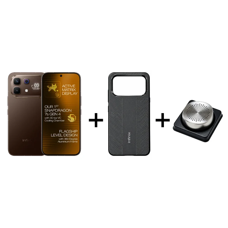 Infinix Teléfono Celular Note 60 Pro, 256 GB + Gratis Estuche Magnético para Infinix Note 60 Series + Bocina Portátil