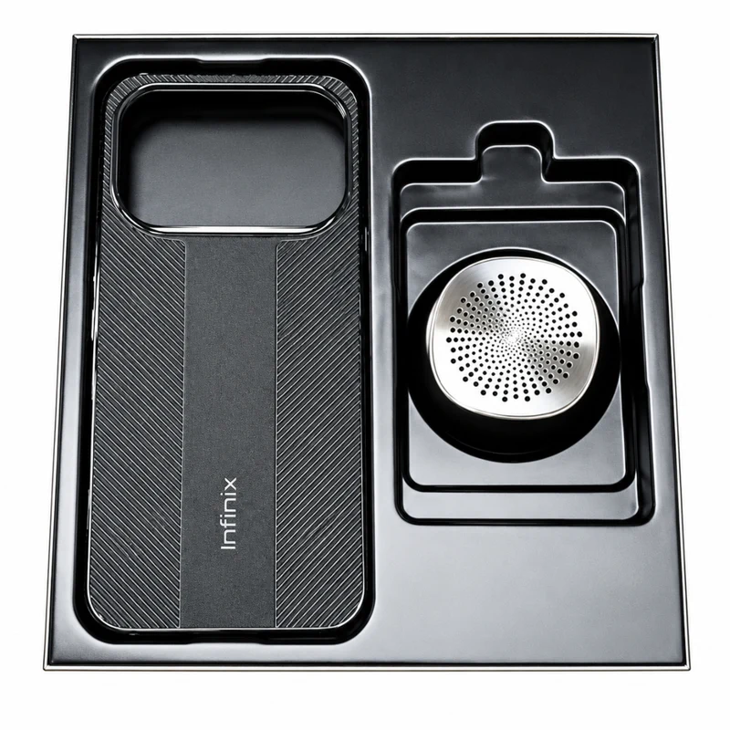 Infinix Teléfono Celular Note 60 Pro, 256 GB + Gratis Estuche Magnético para Infinix Note 60 Series + Bocina Portátil