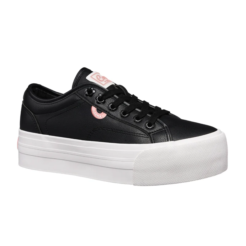 Coral Tenis Casuales Pasqualina Negro, para Mujer