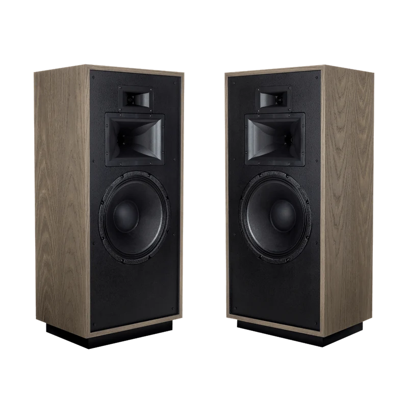 Klipsch FORTE IV DISTRESSED OAK Diffusori da pavimento a 3 vie con radiatore passivo 400W (COPPIA)