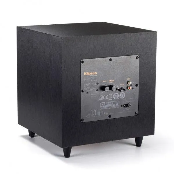 KLIPSCH R-8SW BLACK Subwoofer attivo bass reflex Serie All-New Reference Premiere 150W
