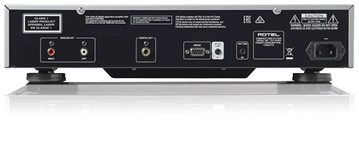 Rotel CD-14 MKII Lettore CD con DAC a 32-bit/384kHz di Texas Instruments