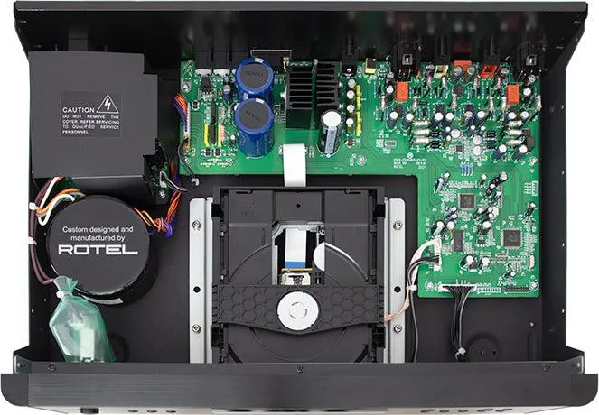 Rotel RCD-1572 MKII Lettore CD con DAC 32-bit/384kHz Texas Instruments uscite bilanciate/sbilanciate