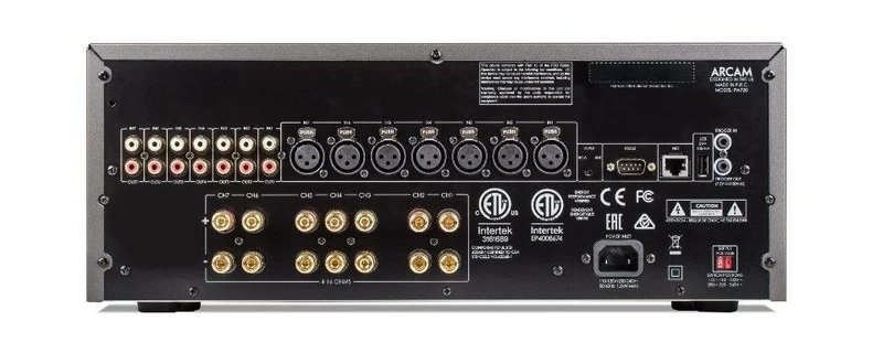 ARCAM PA720 Amplificatore finale di potenza multicanale in Classe G. Potenza 7x100W su 8ohm e 7x140W su 4ohm