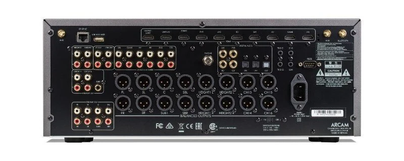 Arcam AV40 Preamplificatore e Processore audio/video 9.1.6. Dolby Atmos , IMAX Enhanced, Auro-3D & DTS:X. Dirac Live