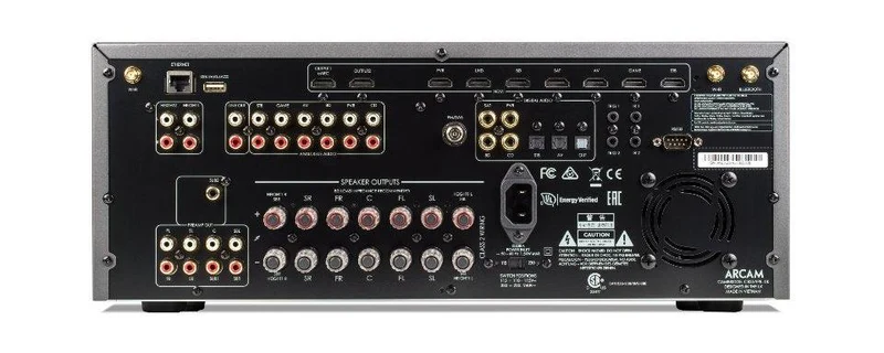 Arcam AVR5 Sintoamplificatore home cinema 7.1.4 Dolby Atmos e DTS:X, scheda HDMI aggiornabile alla versione 2.1