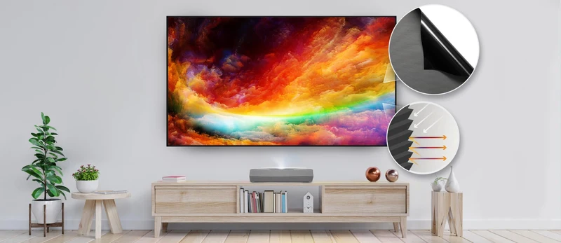 Optoma ALR120 schermo per proiettore 3,05 m (120") Rapporto d'aspetto nativo: 16:9
