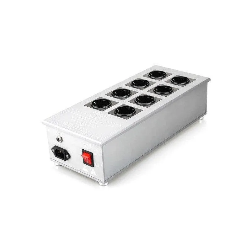 Viborg Audio VE80 Ciabatta hifi filtrata e protetta da 3300W 8 prese SHUKO altissima qualità