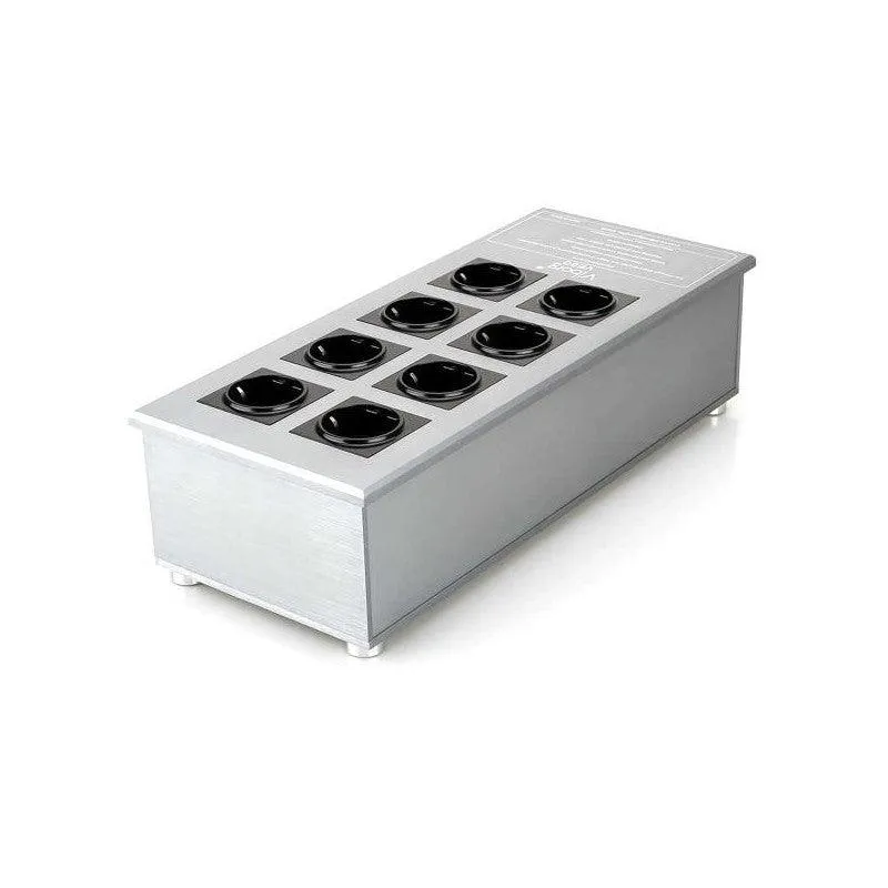 Viborg Audio VE80 Ciabatta hifi filtrata e protetta da 3300W 8 prese SHUKO altissima qualità