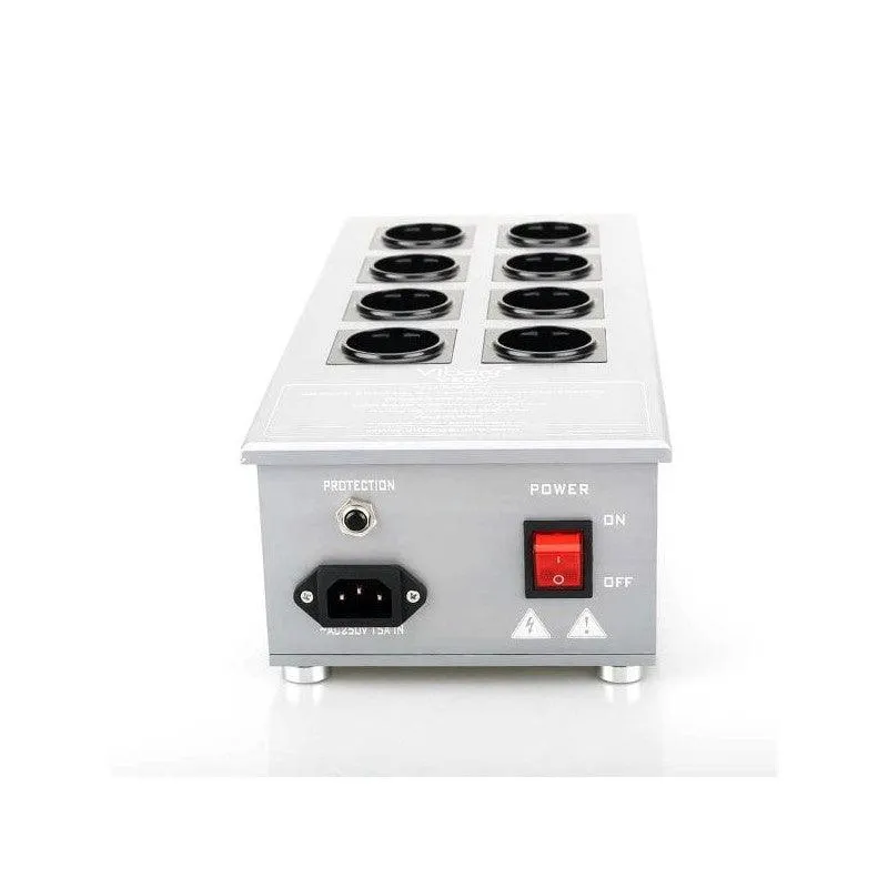 Viborg Audio VE80 Ciabatta hifi filtrata e protetta da 3300W 8 prese SHUKO altissima qualità