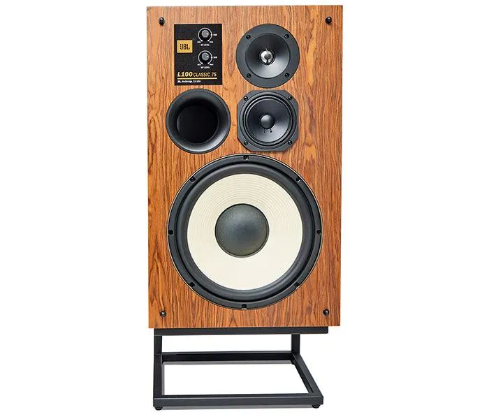 JBL L100 CLASSIC 75 DiffusorI da pavimento/stand a 3vie, Woofer da 30cm, medio a cono da 12,5cm e tweeter In titanio da 2,5cm