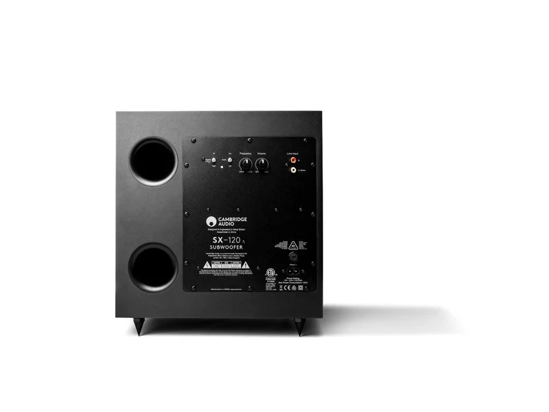 CAMBRIDGE AUDIO SX 120 subwoofer attivo, 70W nero opaco
