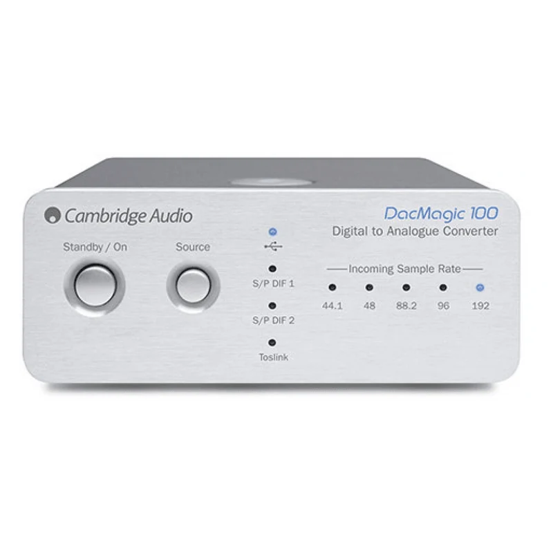 CAMBRIDGE AUDIO DAC MAGIC 100 Convertitore audio DAC Wolfson WM8740 ,Uscite phono RCA