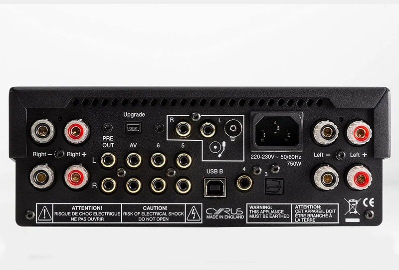 CYRUS ONE HD Amplificatore integrato 2 x 100W Digitale ad alta risoluzione
