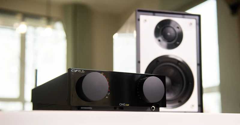 Cyrus ONE Cast amplificatore integrato 100x2 all-in-one "domotico": wifi, DAC, bluetooth, HDMI, gestibile via APP