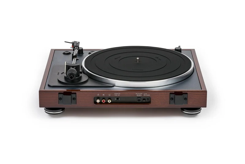 Thorens TD 102 A WALNUT HIGH GLOSS Giradischi automatico a telaio rigido con trazione a cinghia