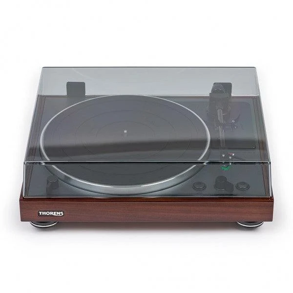 Thorens TD 102 A WALNUT HIGH GLOSS Giradischi automatico a telaio rigido con trazione a cinghia