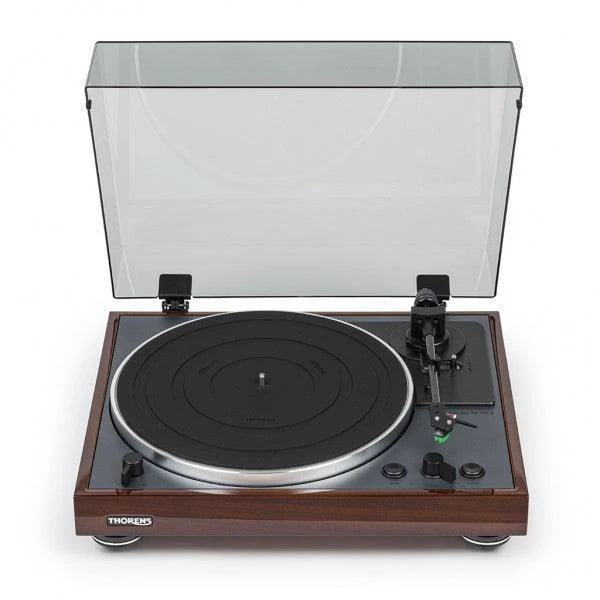 Thorens TD 102 A WALNUT HIGH GLOSS Giradischi automatico a telaio rigido con trazione a cinghia