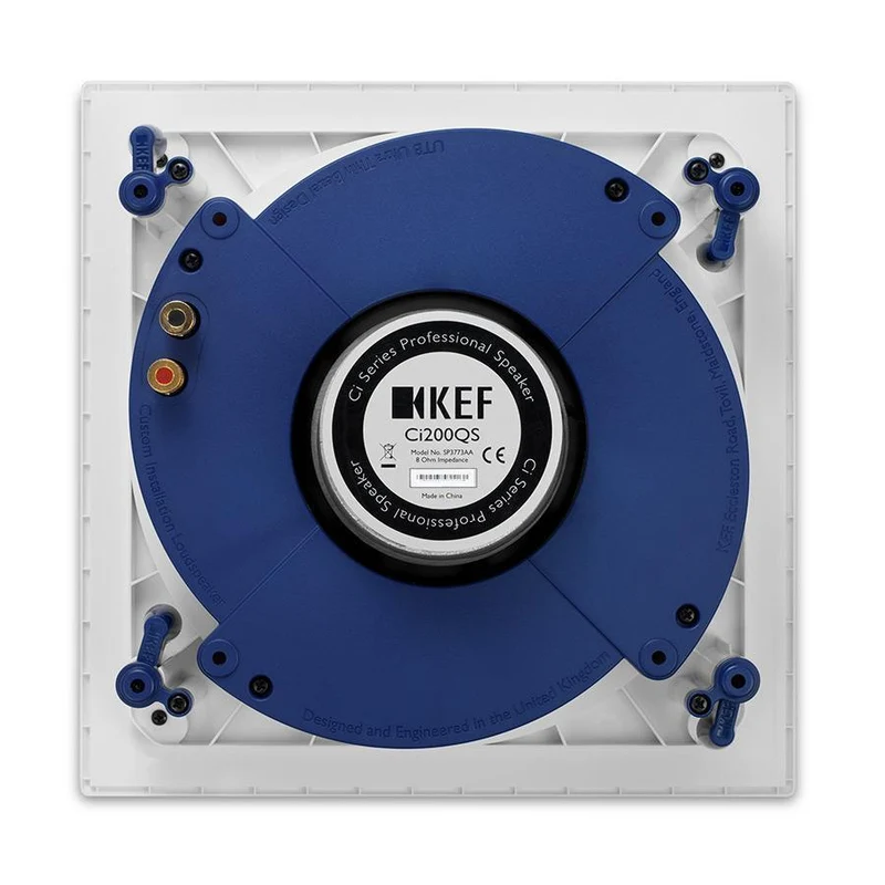 Kef Ci200QS Diffusore quadrato 2 vie Uni-Q. Woofer 20Cm. Tweeter 1,9Cm. Tecnologia TANGERINE.