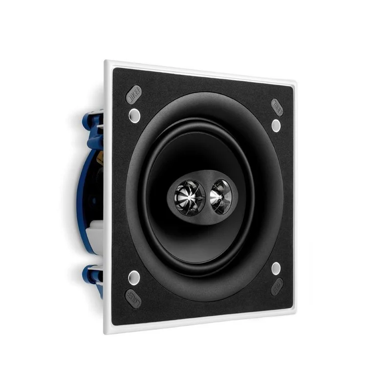 KEF Ci160CSds diffusore quadrato da incasso stereo a 2 vie ATI Tecnologia TANGERINE.
