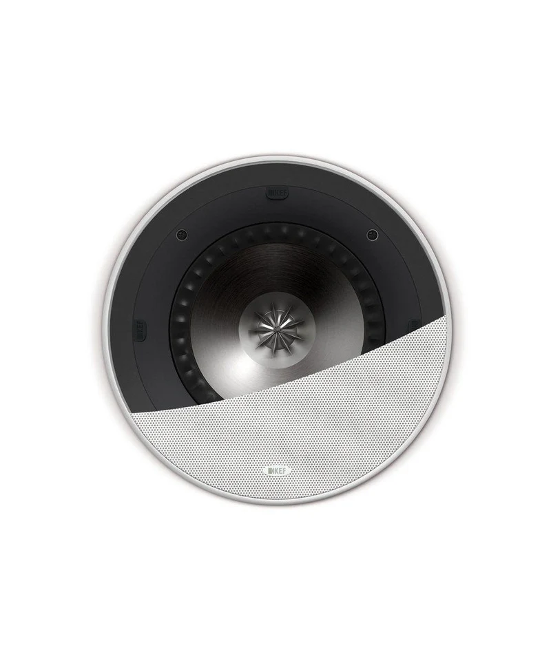 Kef Ci200RR-THX diffusore da incasso tondo a 2 Vie Uni-Q Woofer 200mm