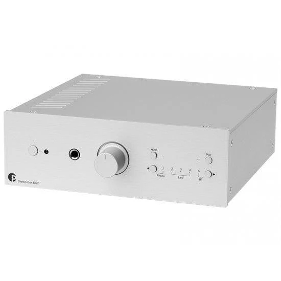 Pro-ject STEREO BOX DS2 Amplificatore integrato stereo digitale 2x80W su 8 ohm e 2x135W su 4 ohm. Circuitazione dual mono. Bluetooth aptX