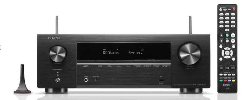 Denon AVR-X1700H DAB Sintoamplificatore AV 7.2 canali 7x 145W con DAB+, Dolby Atmos, HDR10+