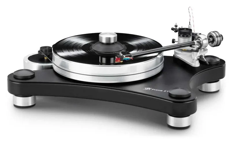 VPI PRIME 21-B Giradischi hifi completo di braccio 3D Gimbal da 10" premontato. Trazione a cinghia. Testina opzionale