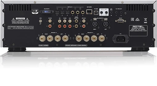 Rotel RA-1592 MKII BLACK amplificatore integrato hifi 200W con DAC Texas 32bit/384kHz