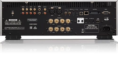 Rotel RA-1572 MKII SILVER amplificatore integrato hifi 120W, DAC 32 bit/384 kHz, MQA, Roon tested