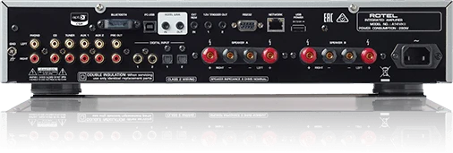 Rotel A-14 MKII NERO + WIIM PRO PLUS OMAGGIO! amplificatore integrato stereo 2 canali 80 Watt, PC-USB con MQA, aptX(TM)