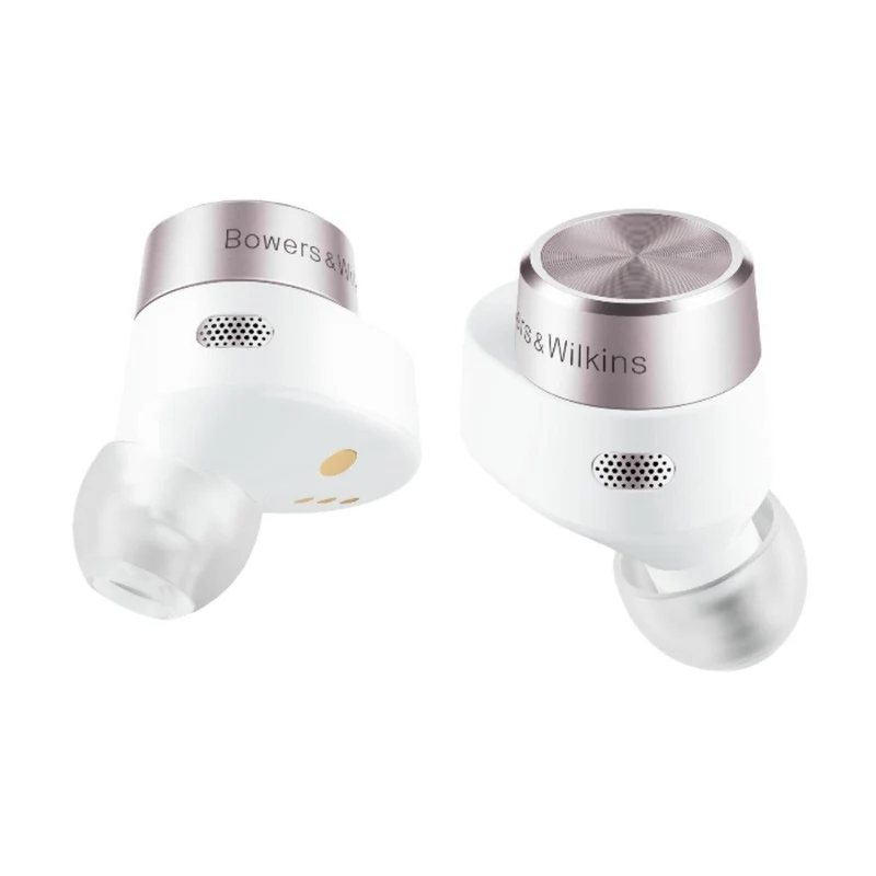 B&W PI5 cuffie in-ear true wireless hifi WHITE con Bluetooth aptX