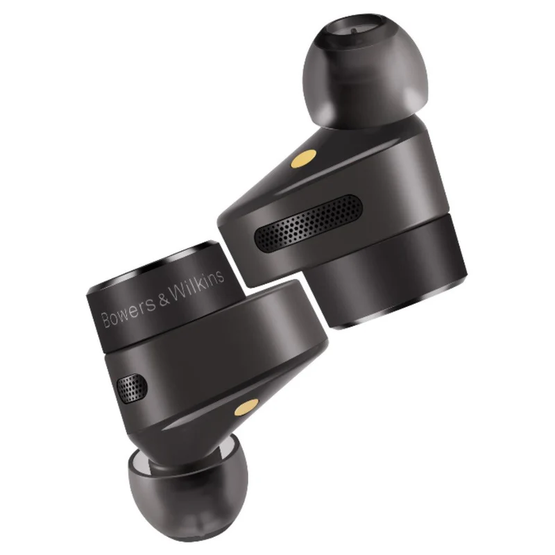 B&W PI5 cuffie in-ear true wireless hifi Charcoal (Nero) con Bluetooth aptX