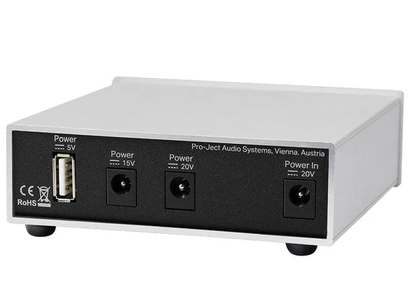Pro-ject POWER BOX S2 SILVER Stadio di alimentazione di livello Audiophile. Dedicato alle elettroniche della Serie S2 e ai giradischi