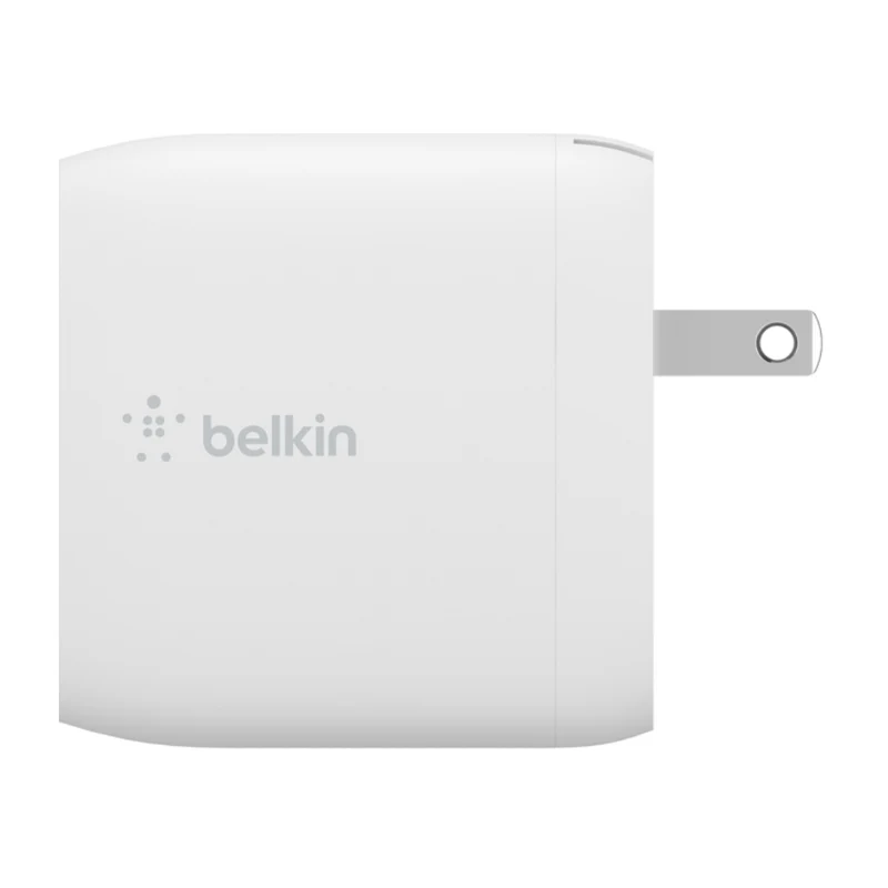 Belkin Adaptador de Pared Dual USB-A 24W BoostCharge, WCB002DQWH