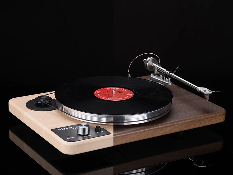 VPI PLAYER Giradischi Hi-fi con testina Ortofon 2M RED, stadio phono, amplificatore per cuffia, braccio da 9"