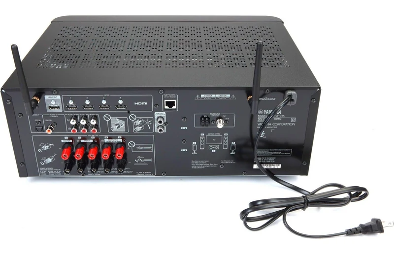 Yamaha RX-V4A Sintoamplificatore AV 5.2 canali con Cinema DSP 3D, 4-in/1-out HDMI™, surround wireless